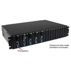 StarTech.com ET91000SC2 network media converter 2000 Mbit/s 850 nm Multi-mode Black