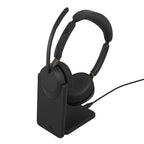 Jabra Evolve3 65 Headset Wireless Head-band Office/Call center USB Type-C Bluetooth Black