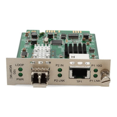 AddOn Networks ADD-MCC10GRJLC-SR-SK network media converter Internal 850 nm Green, Gray