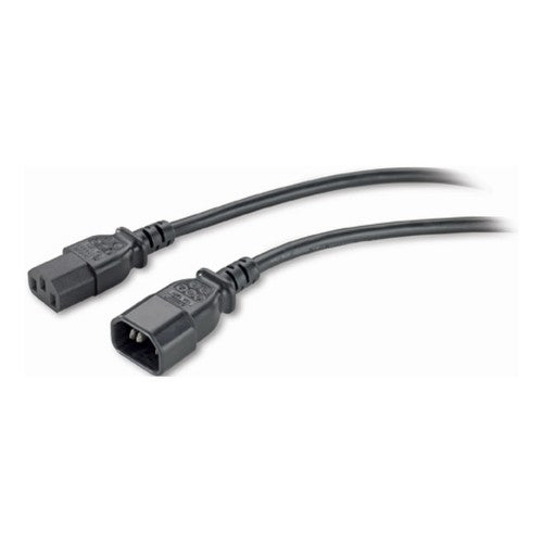 APC PWR Cord C13 - C14, 0.6 m Black 23.6" (0.6 m) IEC C14 C14 coupler