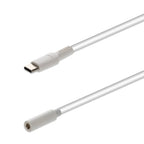 AddOn Networks USBC2AFW audio cable 7.87" (0.2 m) 3.5mm USB Type-C White