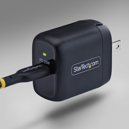 StarTech.com 102NB-WALL-CHARGER mobile device charger Universal Black AC Fast charging Indoor