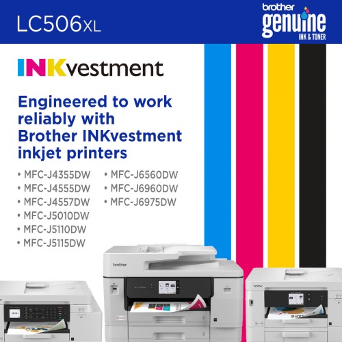Brother LC506XLBKS ink cartridge 1 pc(s) Original High (XL) Yield Black