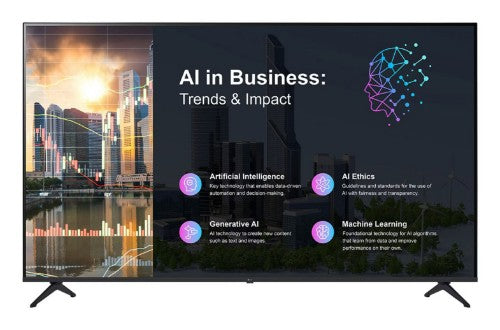 LG PK640S Series 50" UHD 4K HDR Commercial Signage TV