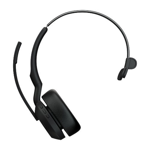 Jabra Evolve2 55 Headset Wireless Head-band Office/Call center USB Type-C Bluetooth Charging stand