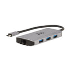 Tripp Lite U460-003-3AGALC laptop dock/port replicator USB 3.2 Gen 1 (3.1 Gen 1) Type-C Gray