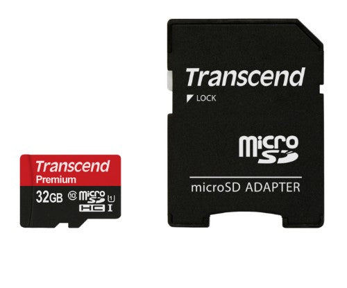 Transcend 32GB microSDHC Class 10 UHS-I MLC
