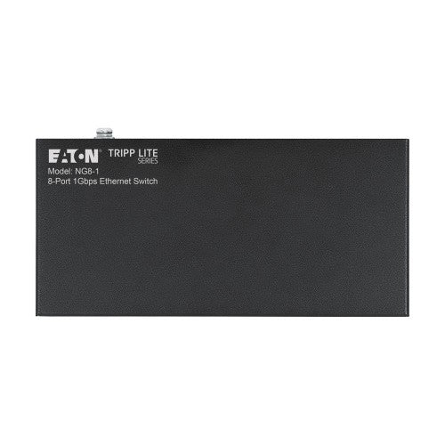Eaton NG8-1 network switch Unmanaged Gigabit Ethernet (10/100/1000) Desktop/Wall-Mounting Black