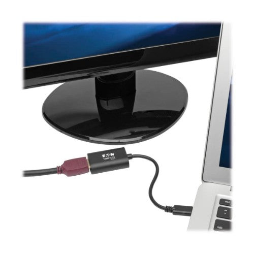 Tripp Lite U444-06N-HD4K6B video cable adapter 6" (0.152 m) USB Type-C HDMI Black