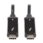 Tripp Lite MTB3-01M5-5A-B Thunderbolt cable 59.1" (1.5 m) 20 Gbit/s Black