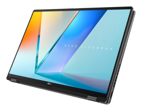 ASUS Vivobook 16 Flip TP3607AA-DS79T Copilot+ PC Intel Core Ultra 7 355 Hybrid (2-in-1) 16" Touchscreen WUXGA 32 GB LPDDR5x-SDRAM 1 TB SSD Wi-Fi 7 (802.11be) Windows 11 Home Gray