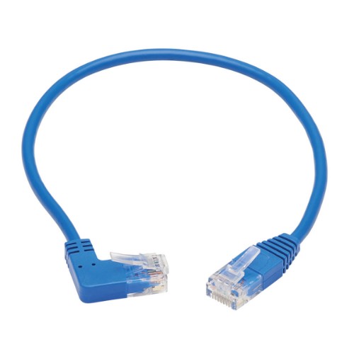 Tripp Lite N204-S01-BL-RA networking cable Blue 12.2" (0.31 m) Cat6 U/UTP (UTP)