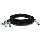 AddOn Networks MC2609130-005-AO InfiniBand/fibre optic cable 196.9" (5 m) QSFP+ 4xSFP+ Black