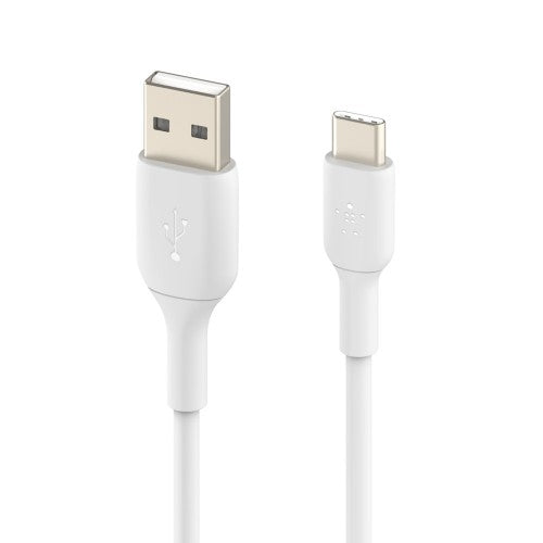 Belkin CAB001BT2MWH USB cable 78.7" (2 m) USB A USB C White