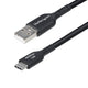 StarTech.com USB2AC15FBKE USB cable USB 2.0 181.1" (4.6 m) USB A USB C 0.48 Gbit/s Black