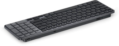 DELL KB746 keyboard Universal RF Wireless + Bluetooth QWERTY US English Graphite