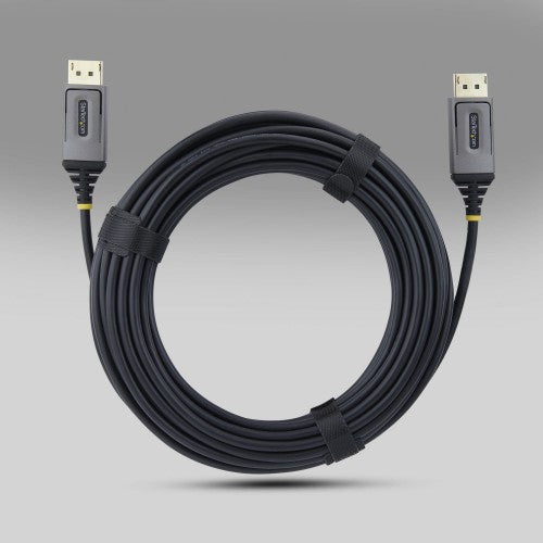 StarTech.com 8K-AOC-10M-DP-CABLE DisplayPort cable 393.7" (10 m) Black