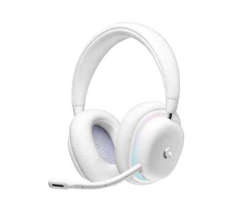 Logitech G 981-001082 headphones/headset Wireless Head-band Gaming Bluetooth White