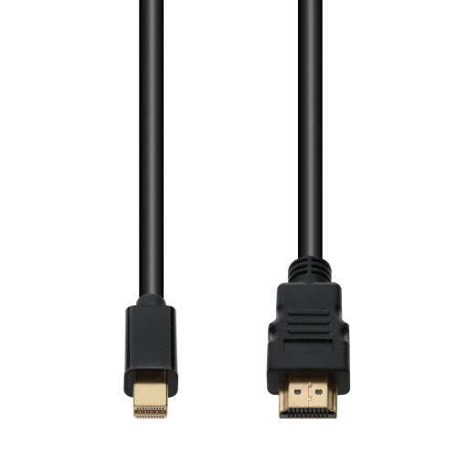 AddOn Networks MDP2HDMIMM6 video cable adapter 72" (1.83 m) Mini DisplayPort HDMI Black
