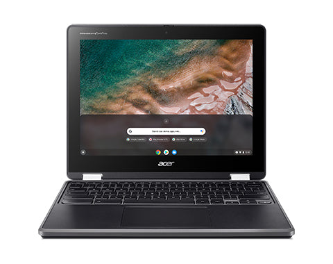 Acer Chromebook R853TA-C7KT Intel® Celeron® N5100 12" Touchscreen HD+ 4 GB LPDDR4x-SDRAM 32 GB Flash Wi-Fi 6 (802.11ax) ChromeOS Black