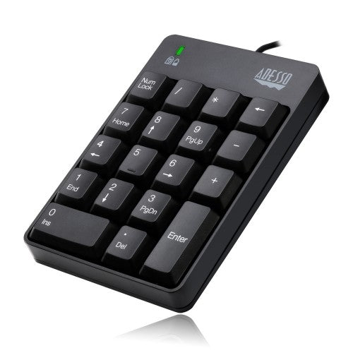 Adesso AKB-601UB numeric keypad Universal USB Black