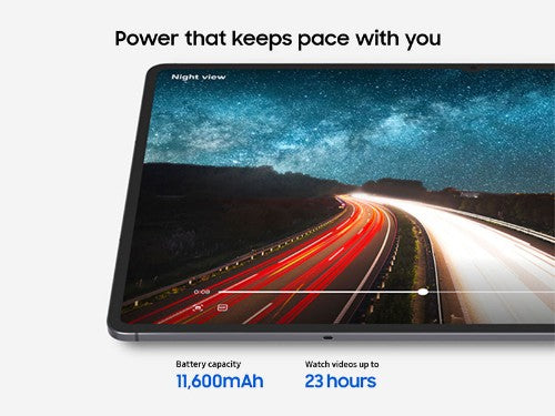 Samsung Galaxy Tab S11 Ultra 1 TB 14.6" 16 GB Wi-Fi 7 (802.11be) Gray