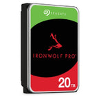 Seagate IronWolf Pro ST20000NE000 internal hard drive 20 TB 7200 RPM 256 MB 3.5" Serial ATA III