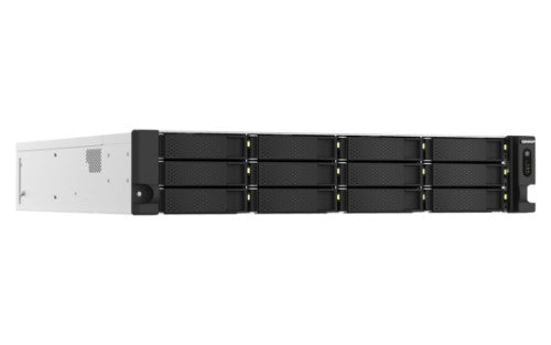 QNAP TS-H1887XU-RP NAS Rack (2U) Intel Xeon E E-2336 32 GB DDR4 0 TB QuTS hero Black, White