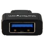 StarTech.com USB31CAADG cable gender changer USB C 3.0 USB A 3.0 Black