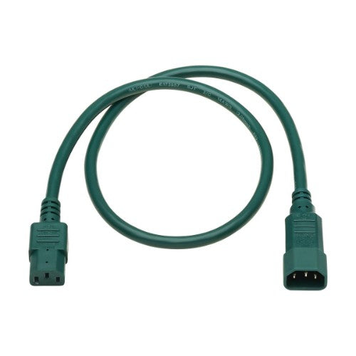 Tripp Lite P005-003-AGN power cable Green 35.4" (0.9 m) C14 coupler C13 coupler