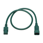 Tripp Lite P005-003-AGN power cable Green 35.4" (0.9 m) C14 coupler C13 coupler
