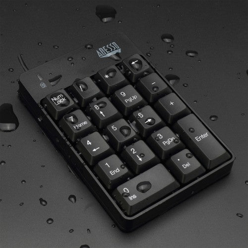Adesso AKB-601UB numeric keypad Universal USB Black