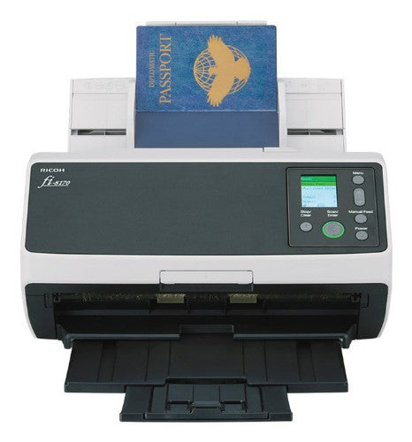 Ricoh FI-8170 ADF + Manual feed scanner 600 x 600 DPI A4 Black, Gray