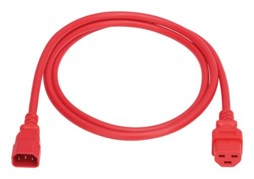 Eaton P037-005-ARD power cable Red 59.1" (1.5 m) C14 coupler C21 coupler