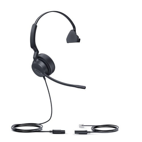 Yealink YHS36 E2 Mono Headset Wired Head-band Office/Call center Black