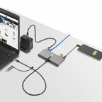 StarTech.com 5G2A1SGBB-USB-C-HUB laptop dock/port replicator Wired USB 3.2 Gen 1 (3.1 Gen 1) Type-C Gray