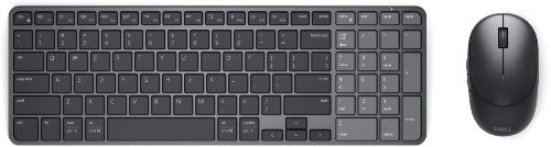 DELL Pro 7 KM746 keyboard Mouse included Universal RF Wireless + Bluetooth Latin American Spanish Graphite
