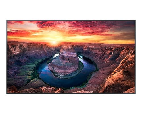 Samsung QM65B signage display Digital signage flat panel 65" LCD Wi-Fi 500 cd/m² 4K Ultra HD Black Built-in processor Tizen 6.5 24/7
