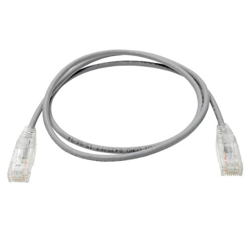 Tripp Lite N201-S03-GY networking cable Gray 35.8" (0.91 m) Cat6 U/UTP (UTP)