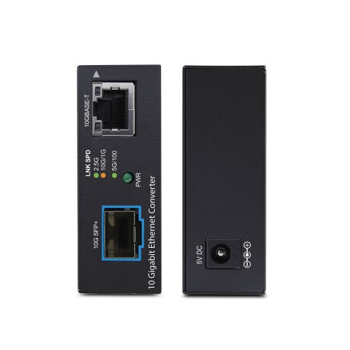 StarTech.com MCM10G6SSFP network media converter 10000 Mbit/s Multi-mode, Single-mode Black