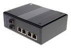 AddOn Networks ADD-IFMC-4RJ2SFP network media converter 100 Mbit/s Multi-mode, Single-mode Black