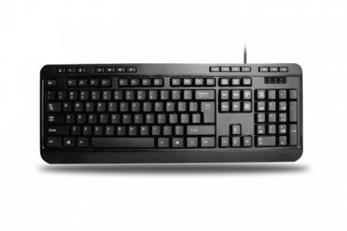 Adesso AKB-132UB keyboard Home USB QWERTY US English Black