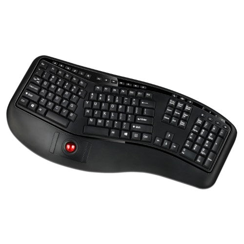 Adesso Tru-Form 3500 keyboard Universal RF Wireless QWERTY US English Black