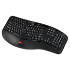 Adesso Tru-Form 3500 keyboard Universal RF Wireless QWERTY US English Black