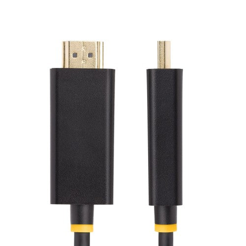 StarTech.com 15F-DP-HDMI-4K60-HDR video cable adapter 177.2" (4.5 m) DisplayPort HDMI Type A (Standard) Black