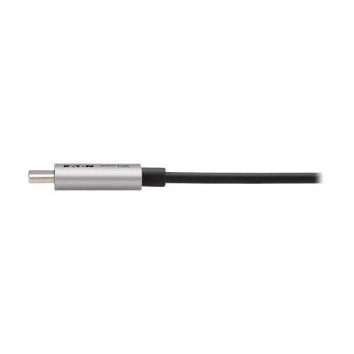 Eaton U437-MM1-03 audio cable 35.4" (0.9 m) 3.5mm USB Type-C Black, Gray