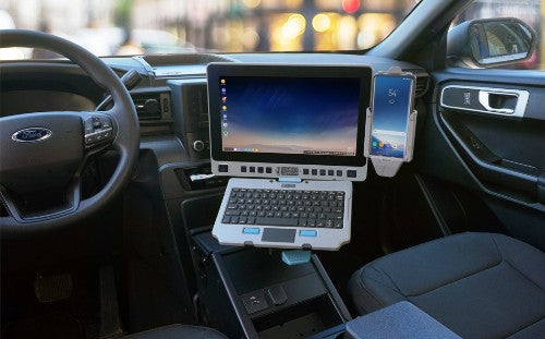 Gamber-Johnson 7160-1451-00 portable TV/monitor Black, Gray 13.3" LED 1920 x 1080 pixels