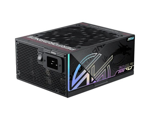 MSI MPG Ai1300TS PCIE5 power supply unit 1300 W 24-pin ATX ATX Black