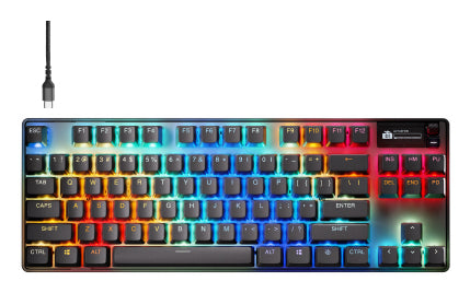 Steelseries APEX PRO TKL GEN 3 keyboard Gaming USB QWERTY UK International Black