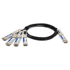 AddOn Networks DAC-Q56DD-4Q56-1M-AO InfiniBand/fibre optic cable 39.4" (1 m) 4xQSFP56 QSFP-DD Black, Silver